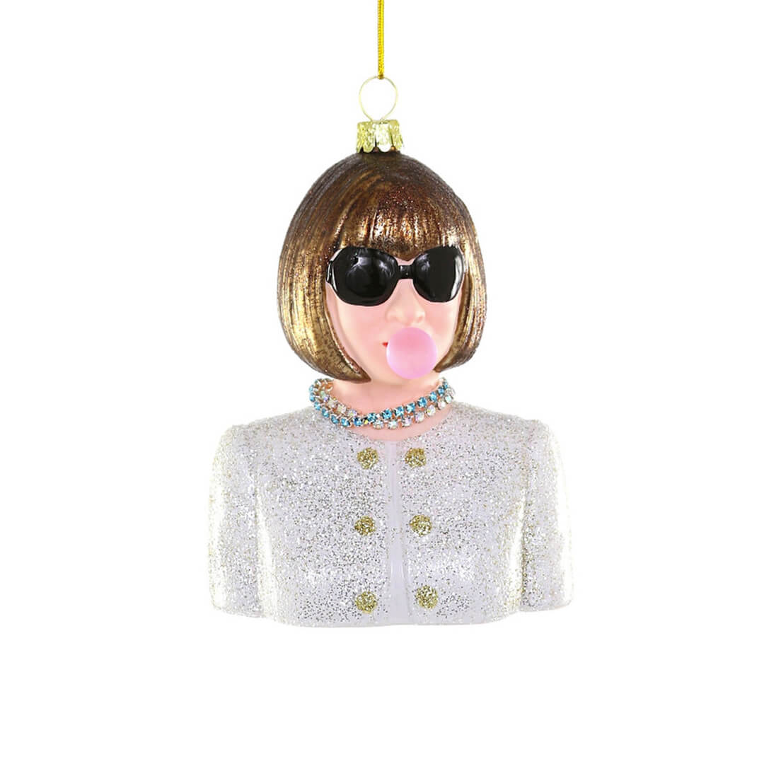Anna Wintour with Bubble Ornament 5