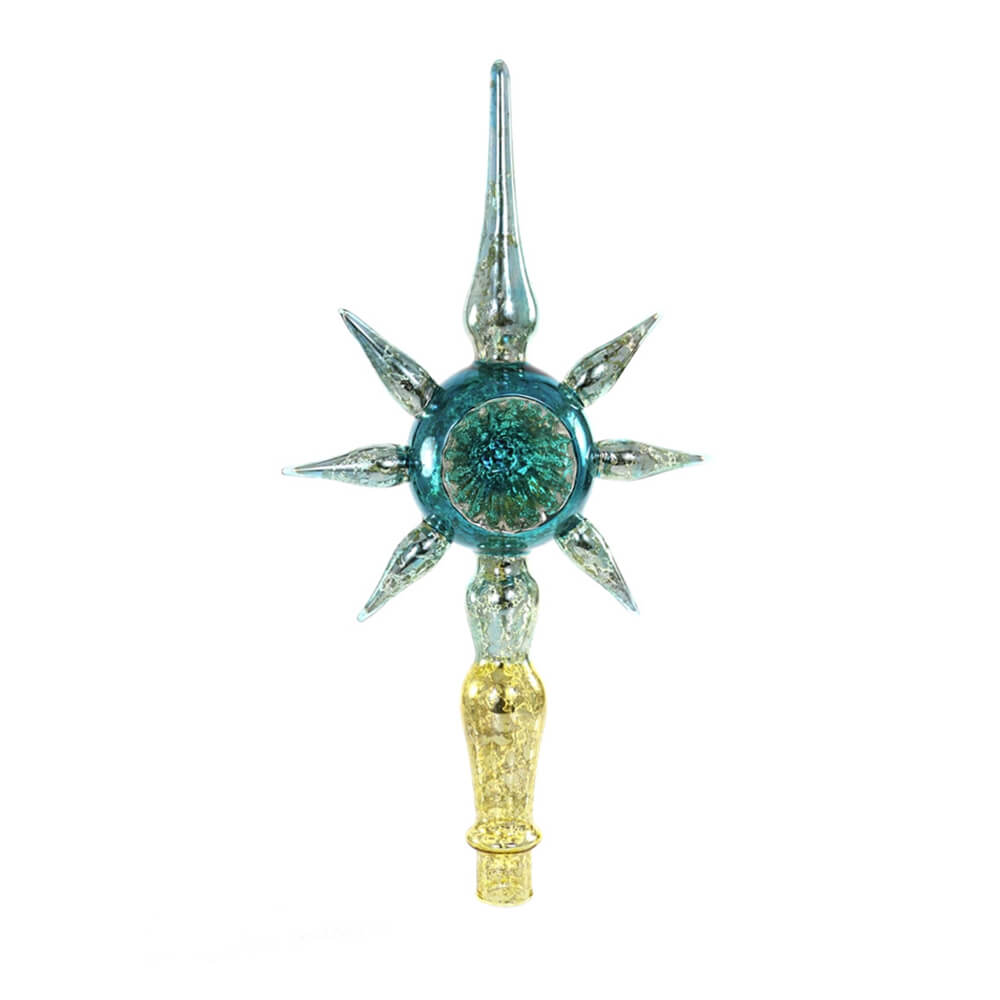 glass-heirloom-star-tree-topper-blue-aqua-yellow-gold-cody-foster-christmas