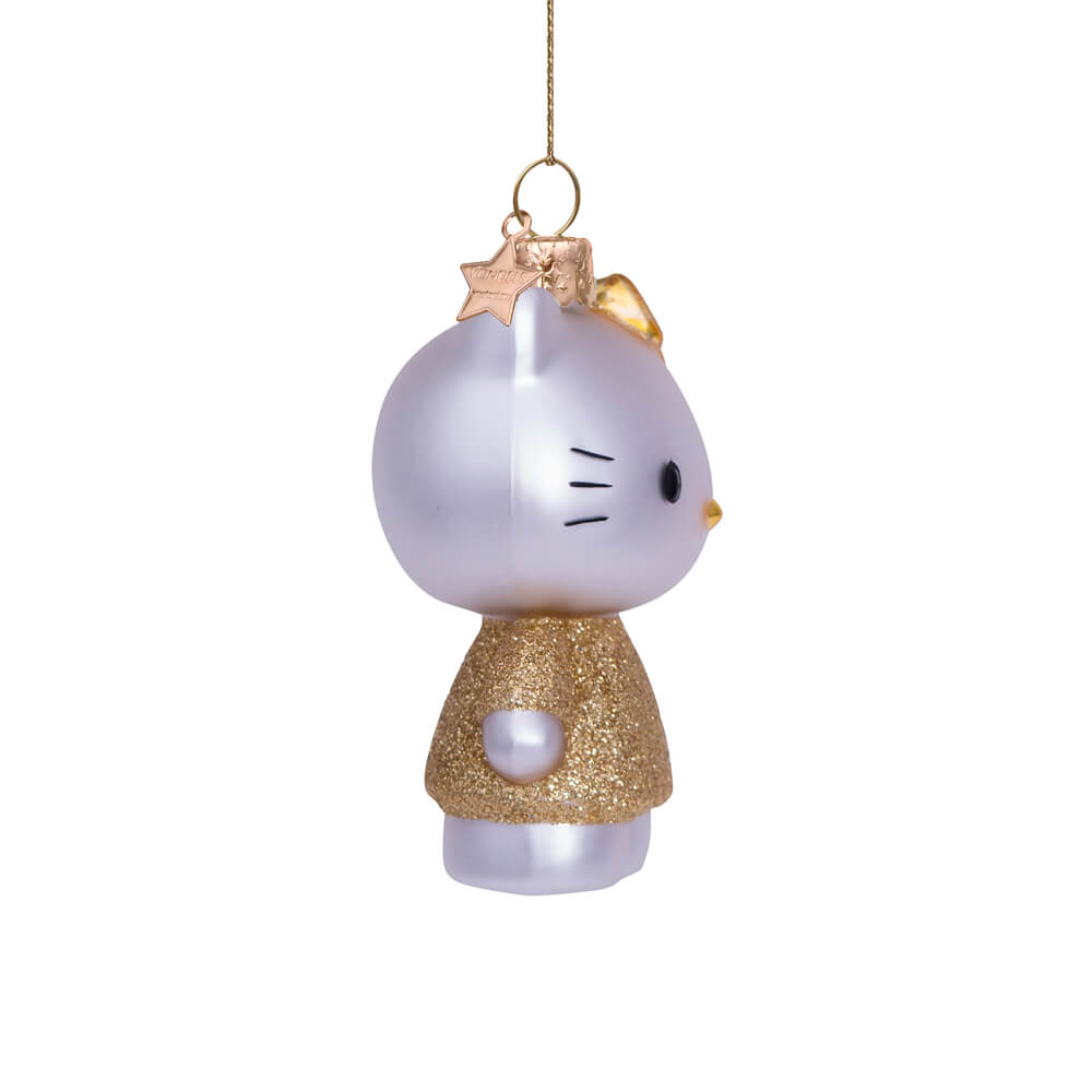 hello-kitty-with-glod-dress-ornament-vondels-christmas-side-view