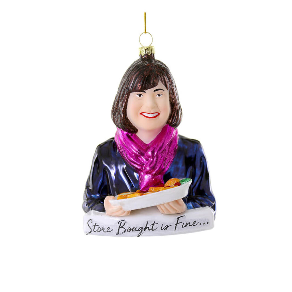 store-bought-is-fine-woman-humorous-funny-ornament-modern-cody-foster-christmas