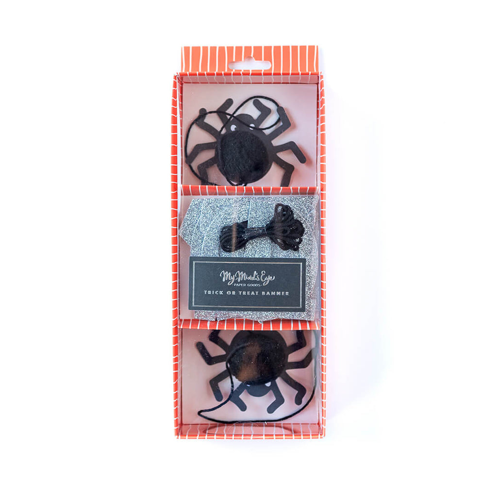 halloween-party-trick-or-treat-banner-with-hanging-spiders-my-minds-eye
