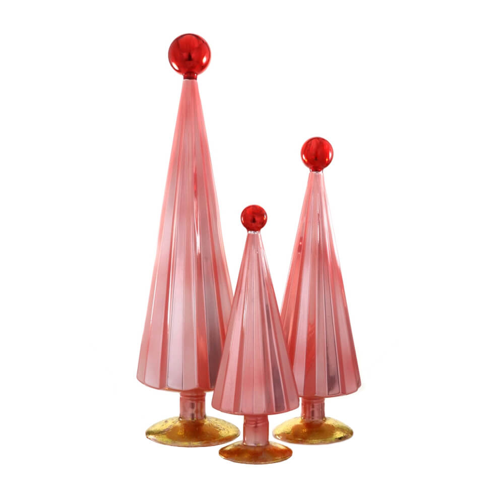 pleated-glass-trees-in-pink-red-set-cody-foster-christmas