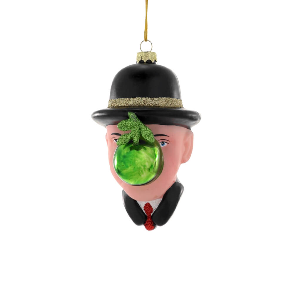 son-of-man-green-apple-magritte-fine-art-ornament-cody-foster-christmas