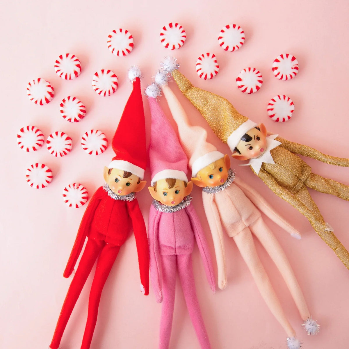 Festive Frankie Red Elf Ornament 11" - bubblegum market