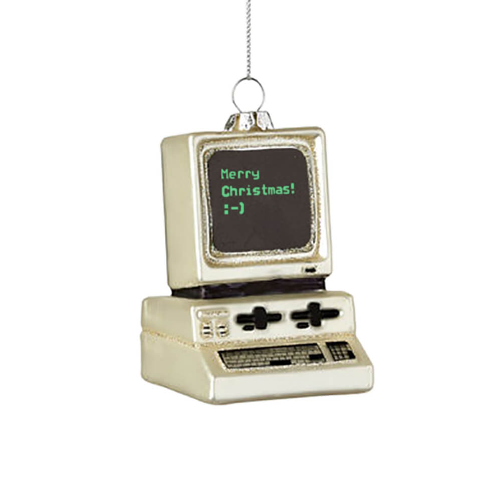 180-one-hundred-80-degrees-silver-off-white-cream-retro-vintage-computer-pc-monitor-christmas-ornament