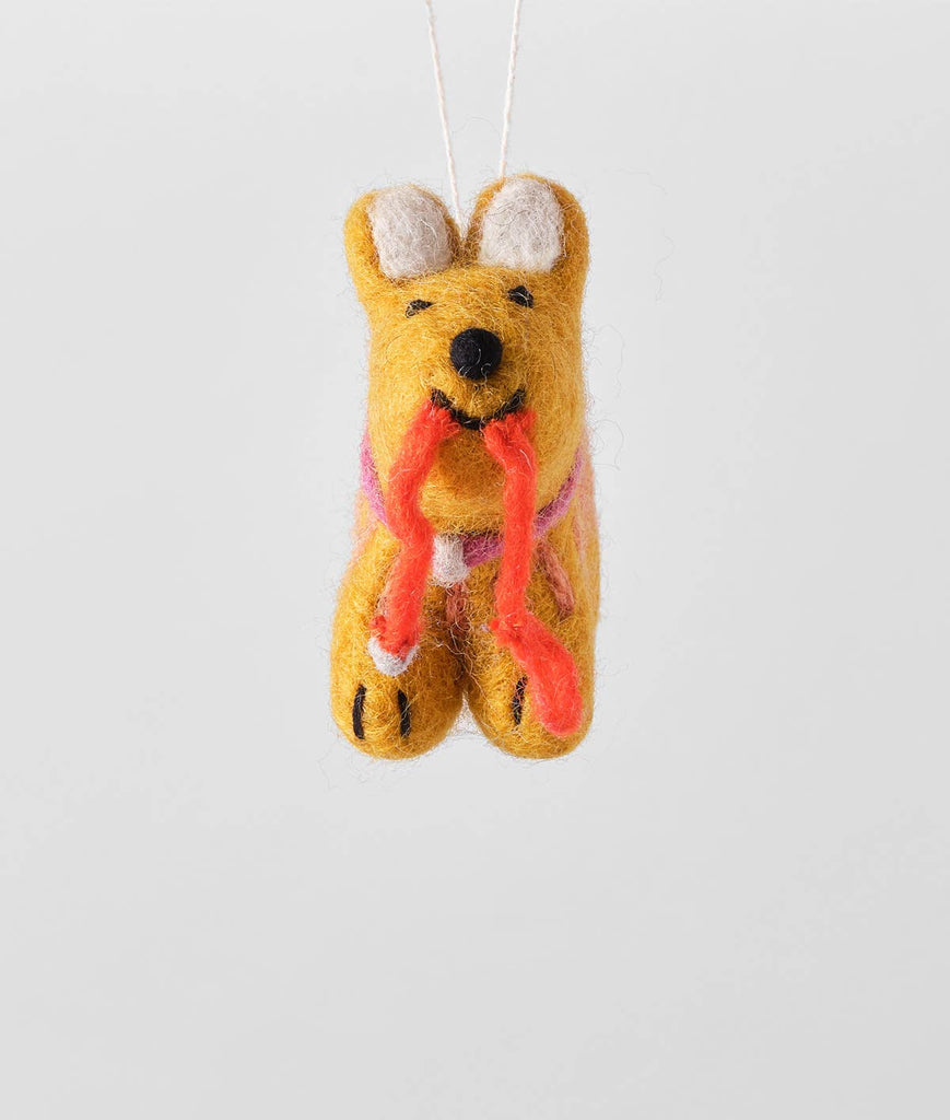 PRESALE: 'Ginger' Hanging Felt Ornament