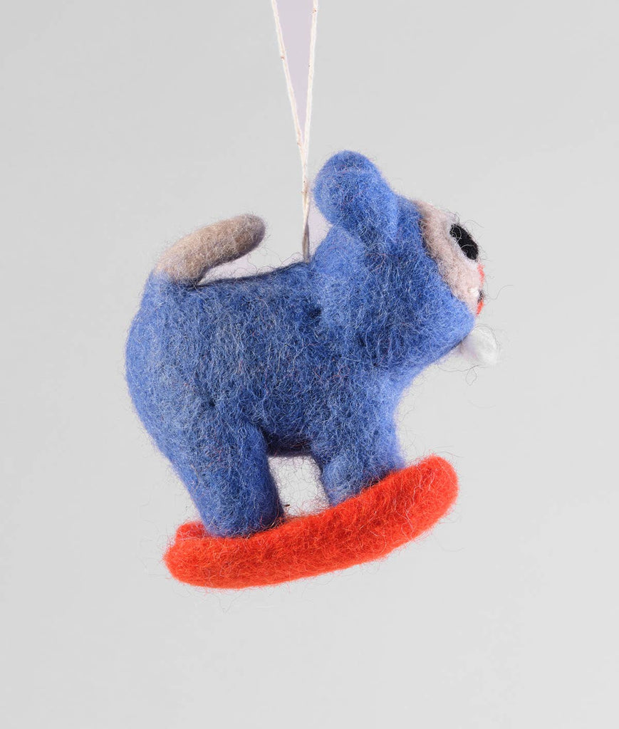 PRESALE: 'Eddie' Hanging Felt Ornament