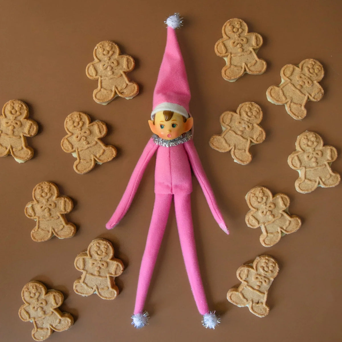 Merry Mable Pink Elf Ornament 11" - bubblegum market