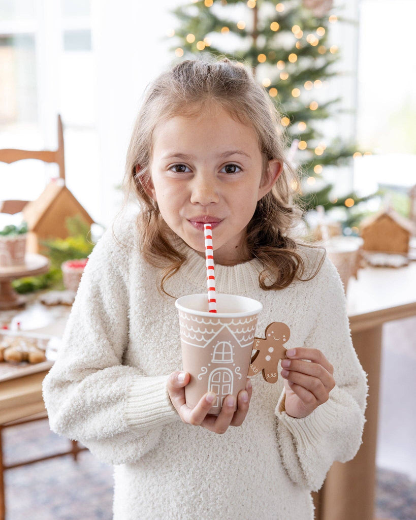 Gingerbread Handled Paper Cups