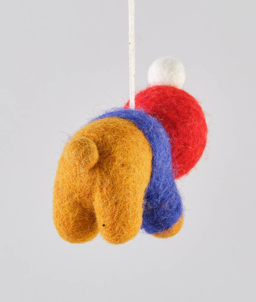 PRESALE: 'Ronnie' Hanging Felt Ornament