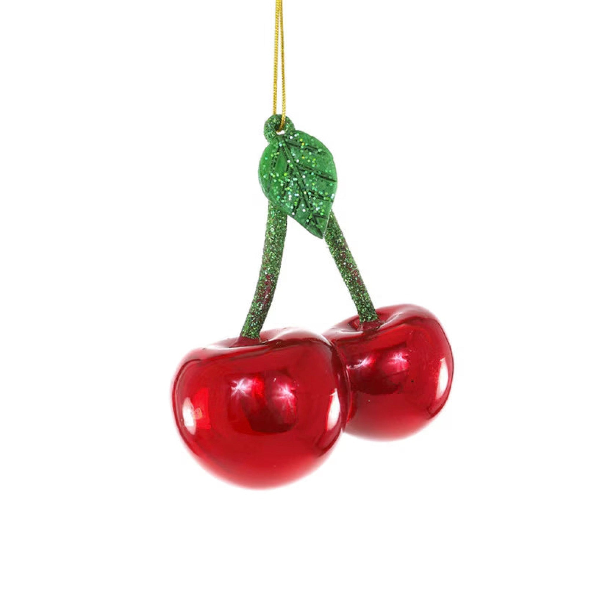 Cherries Ornament 3.25" - bubblegum market