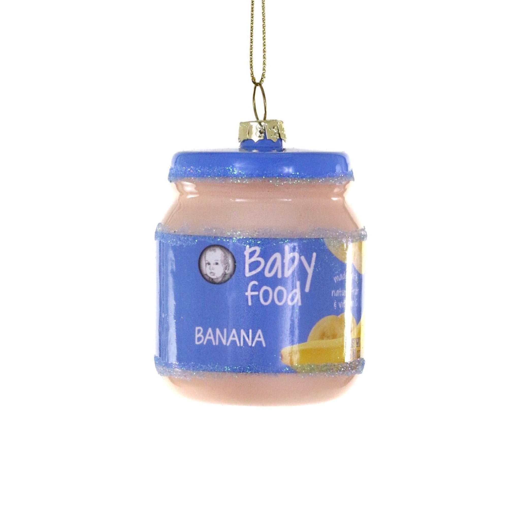 Baby Food Bananas Ornament 3" - bubblegum market