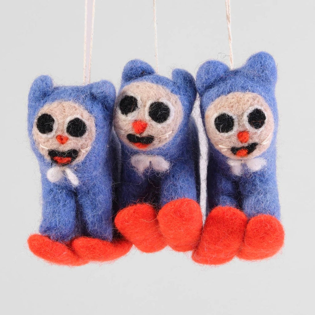 'Eddie' Hanging Felt Ornament