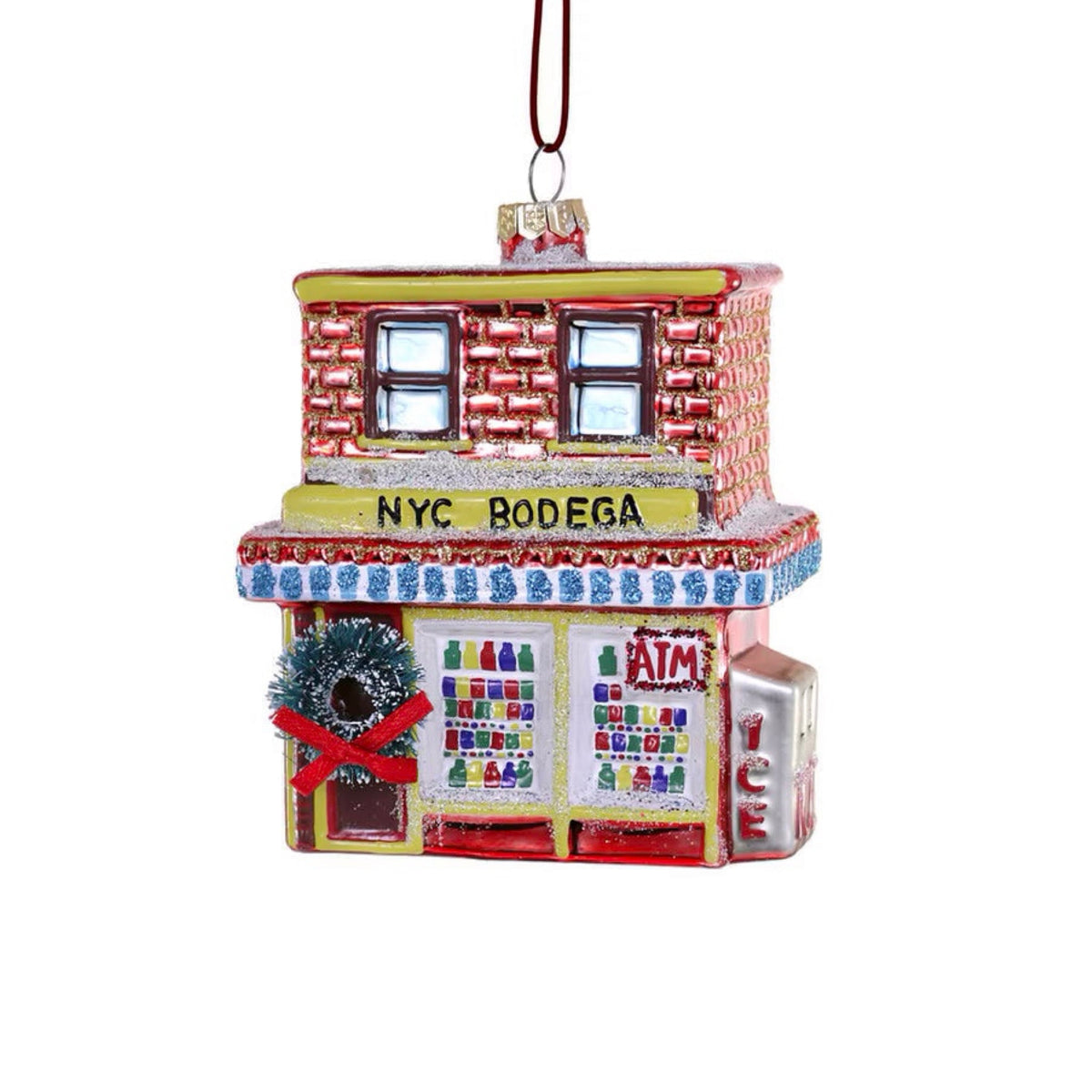 NYC Bodega Ornament 4.75"