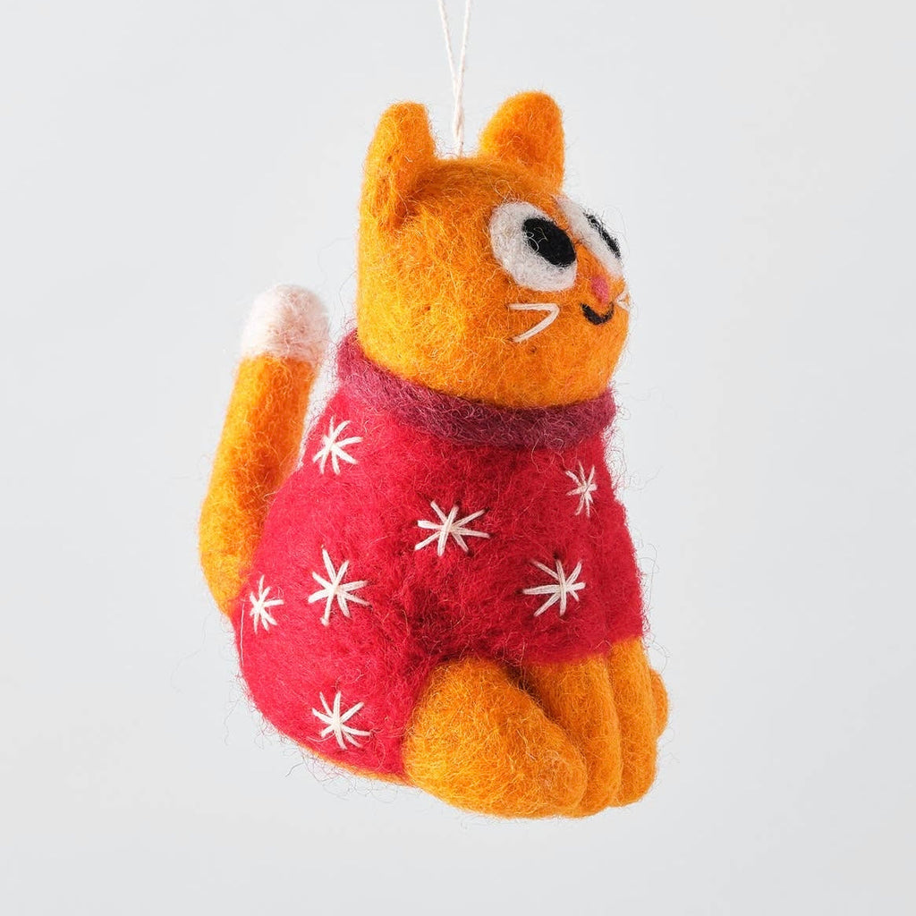 'Esther' Hanging Felt Ornament