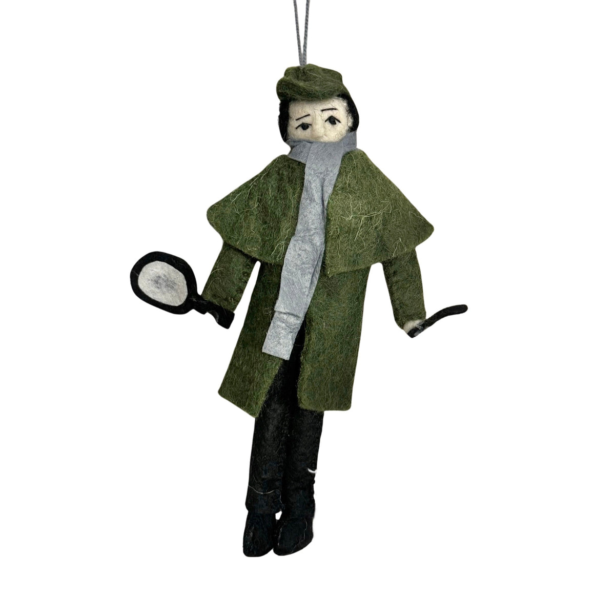 Sherlock Holmes Felt Ornament - bubblegum market