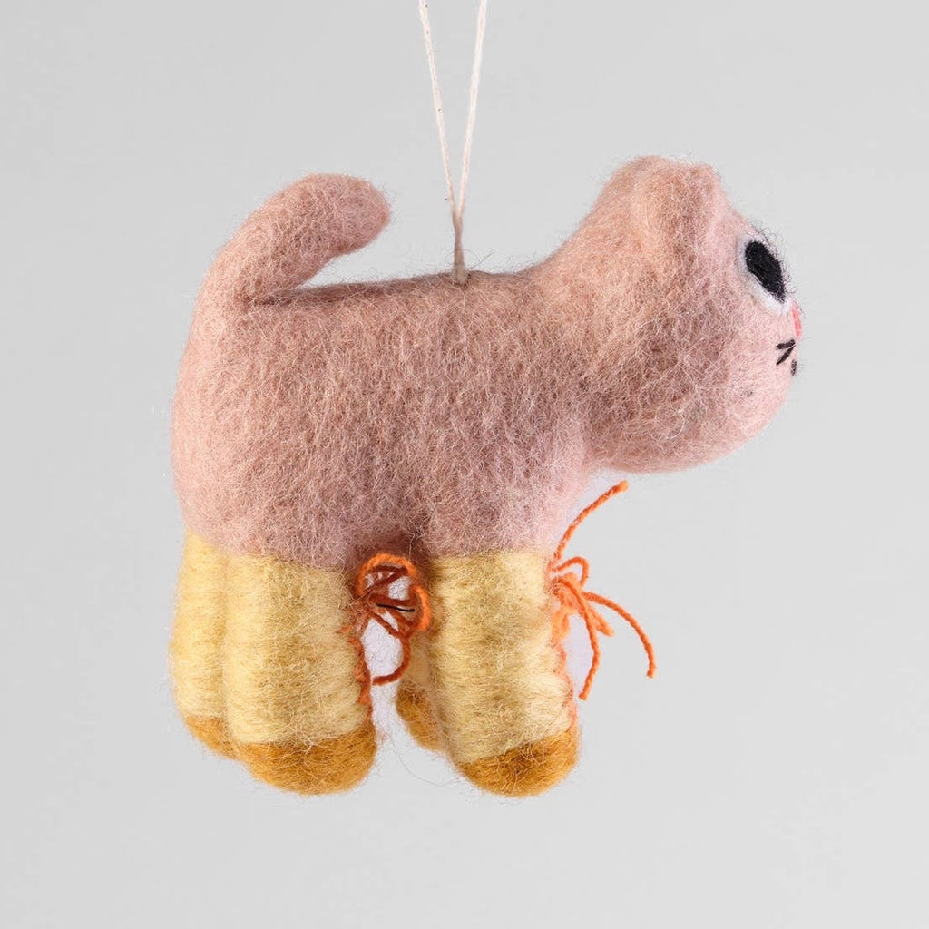 'Lucy' Hanging Felt Ornament