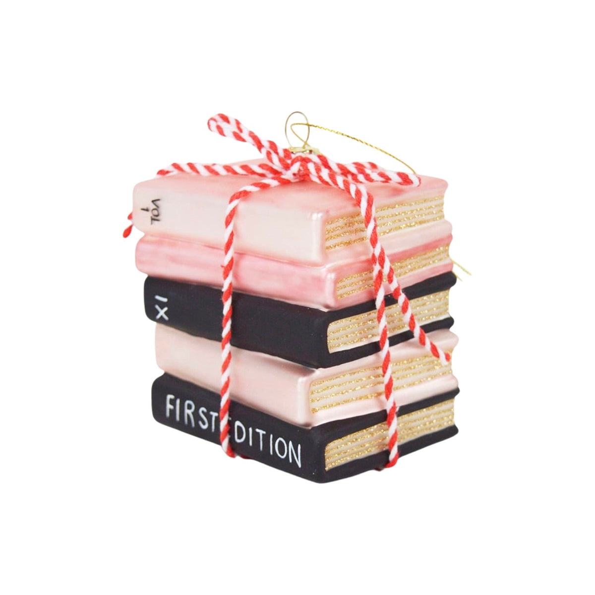 Book Club Ornament 3.25" - bubblegum market