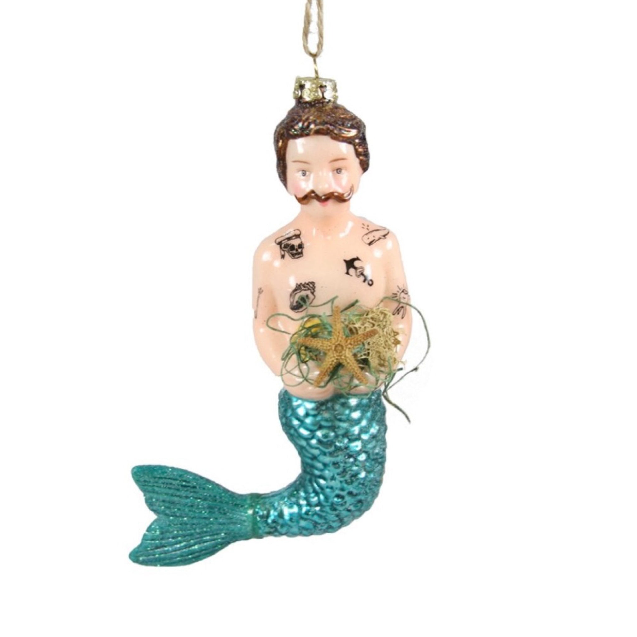 Merman Ornament 5.5" - bubblegum market