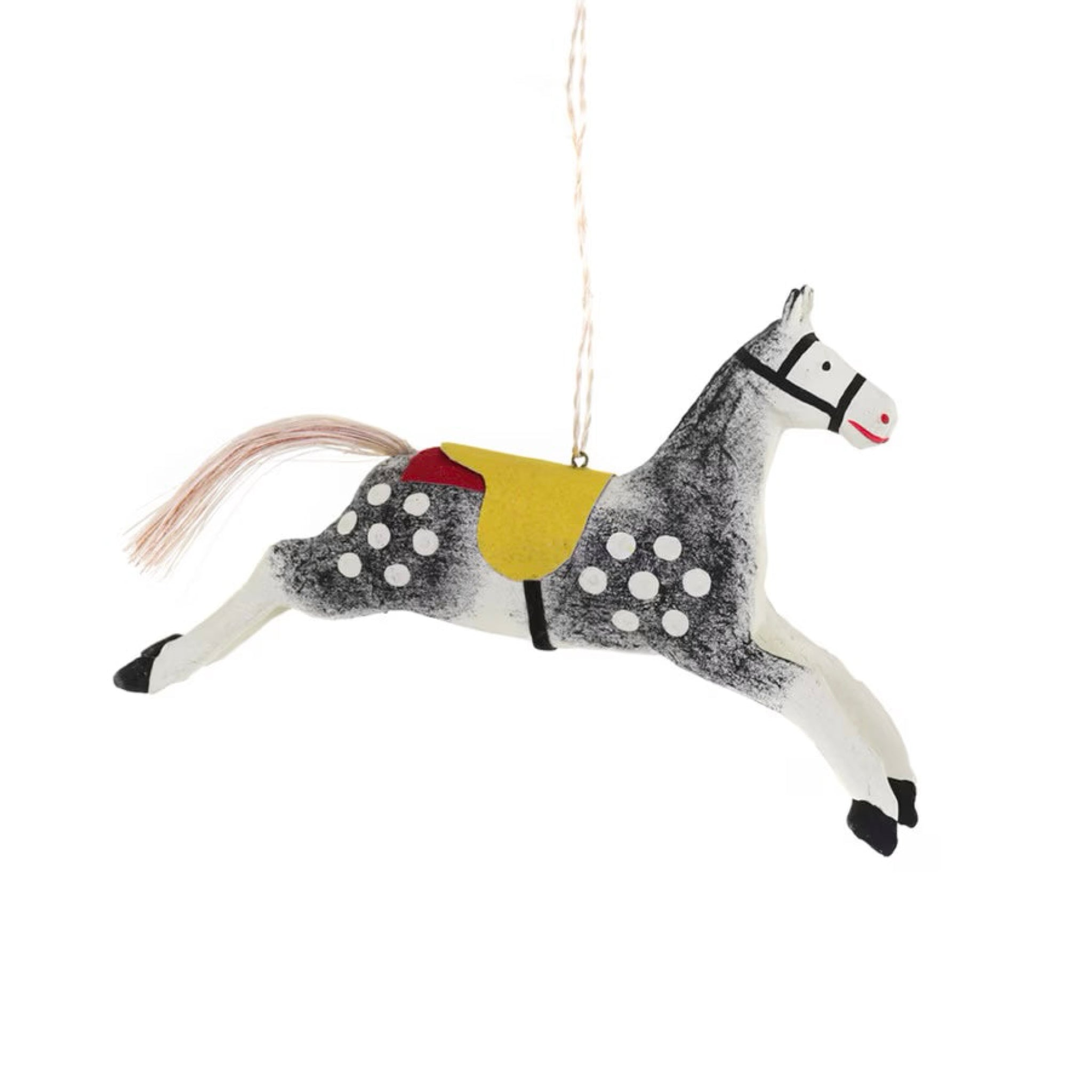 Christmas Pony Ornament 6"