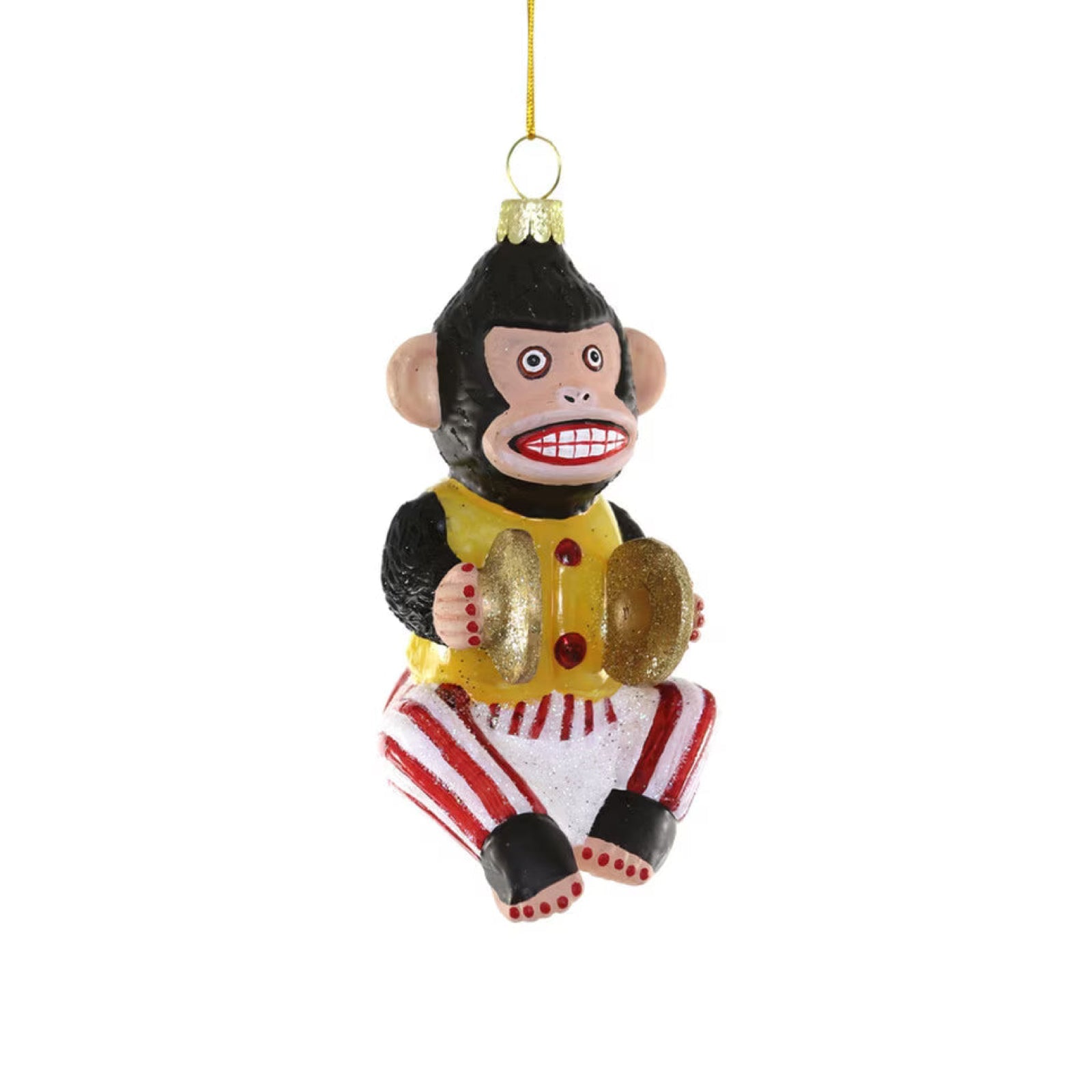 Vintage Toy Monkey Ornament 4.75" - bubblegum market