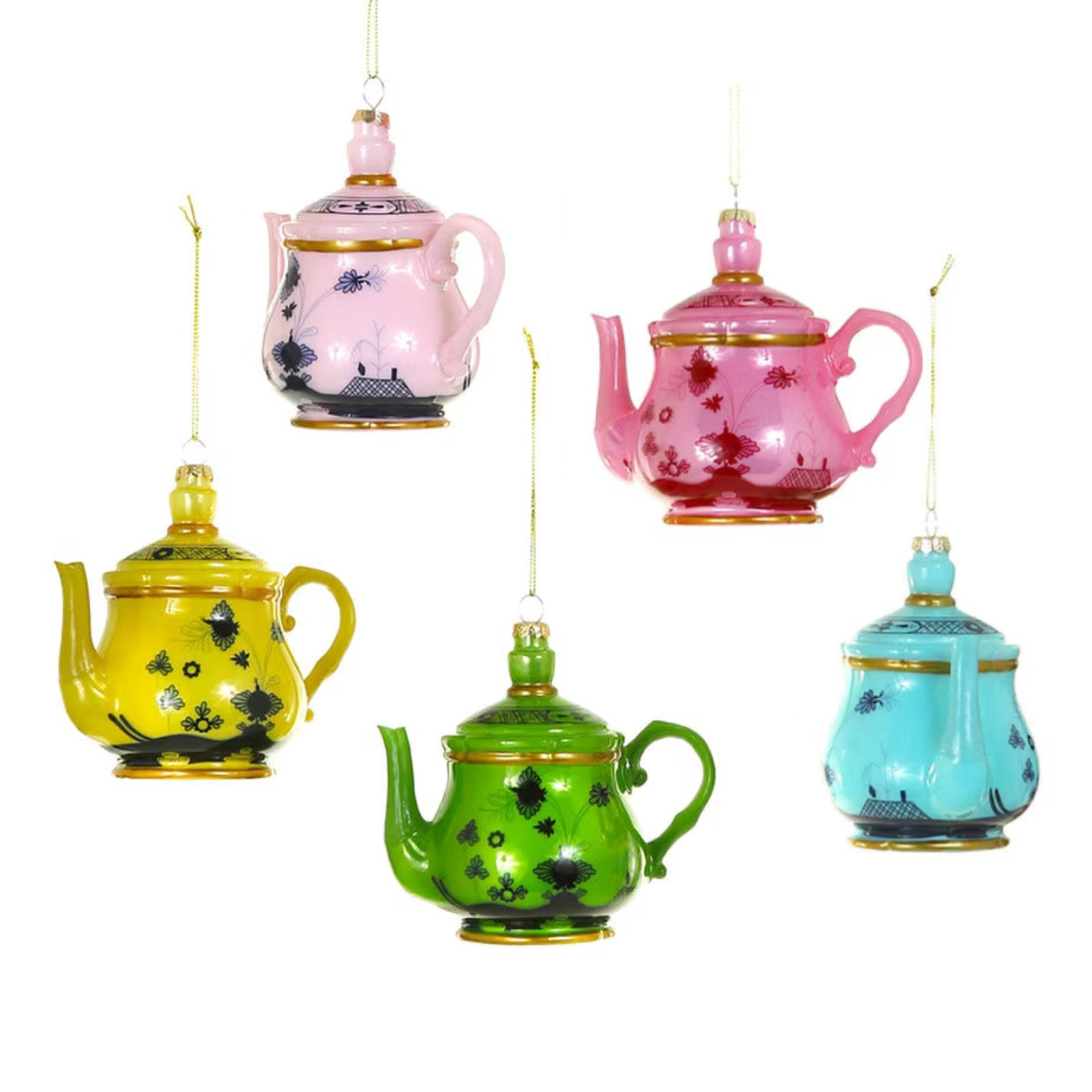 Teapot Ornament 4.5" - bubblegum market