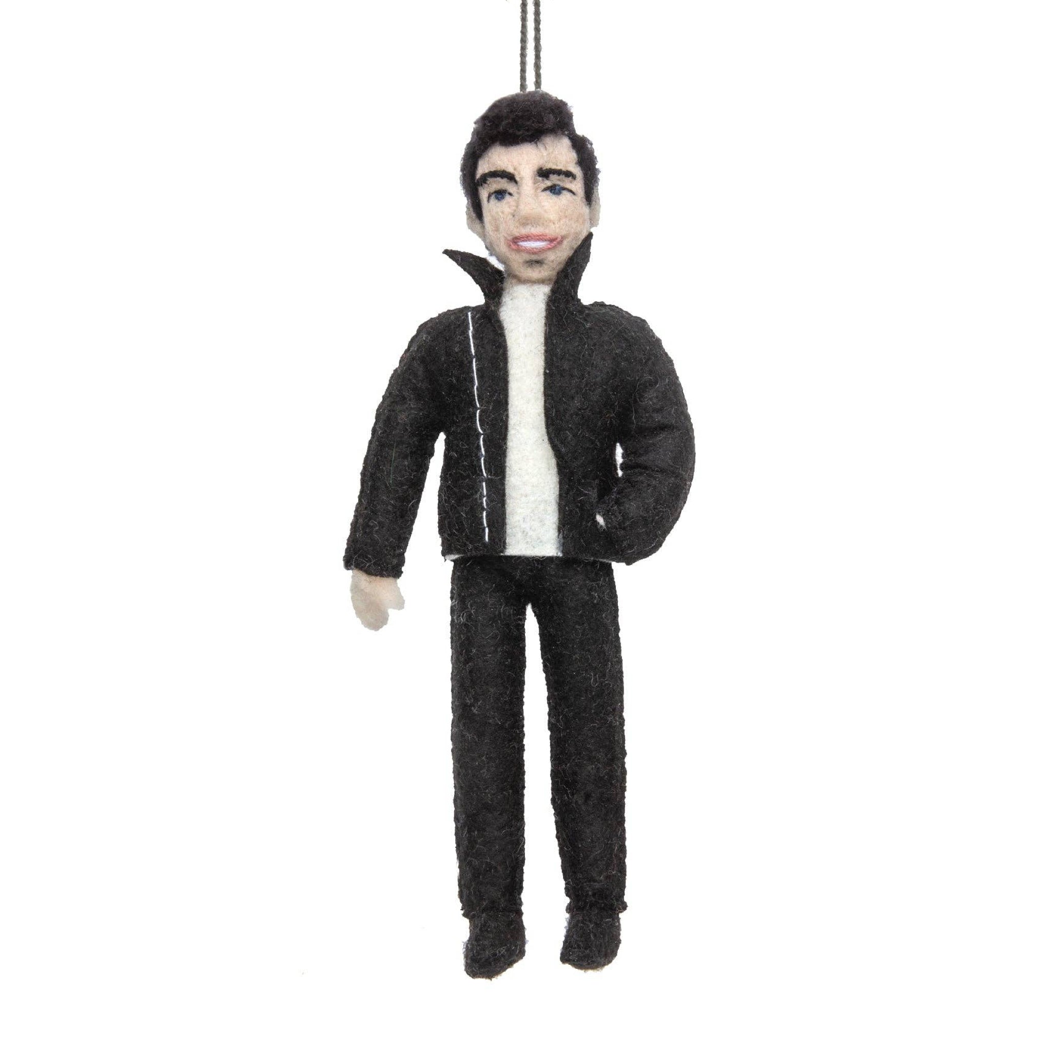 John Travolta Felt Ornament