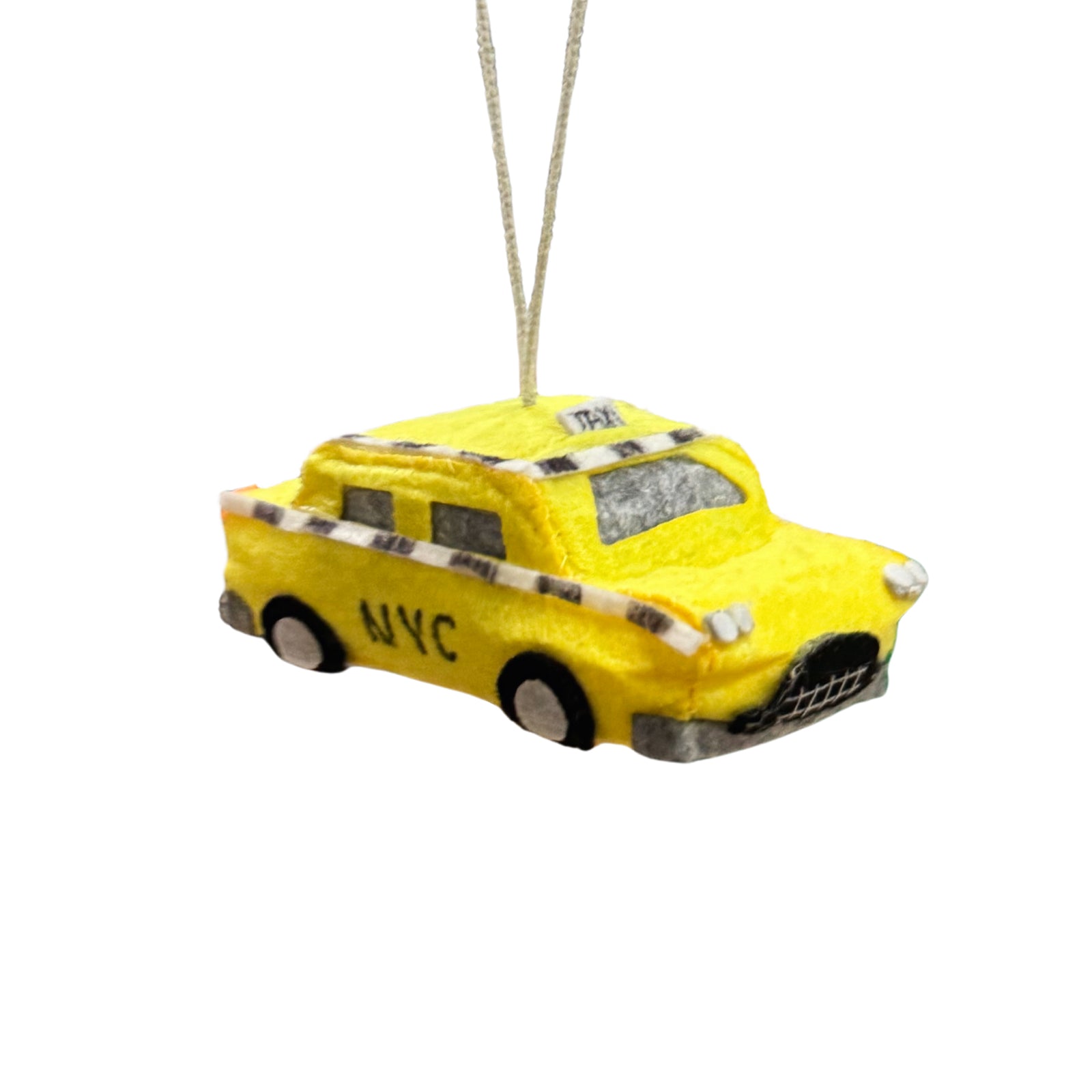 NYC Taxi Felt Ornament