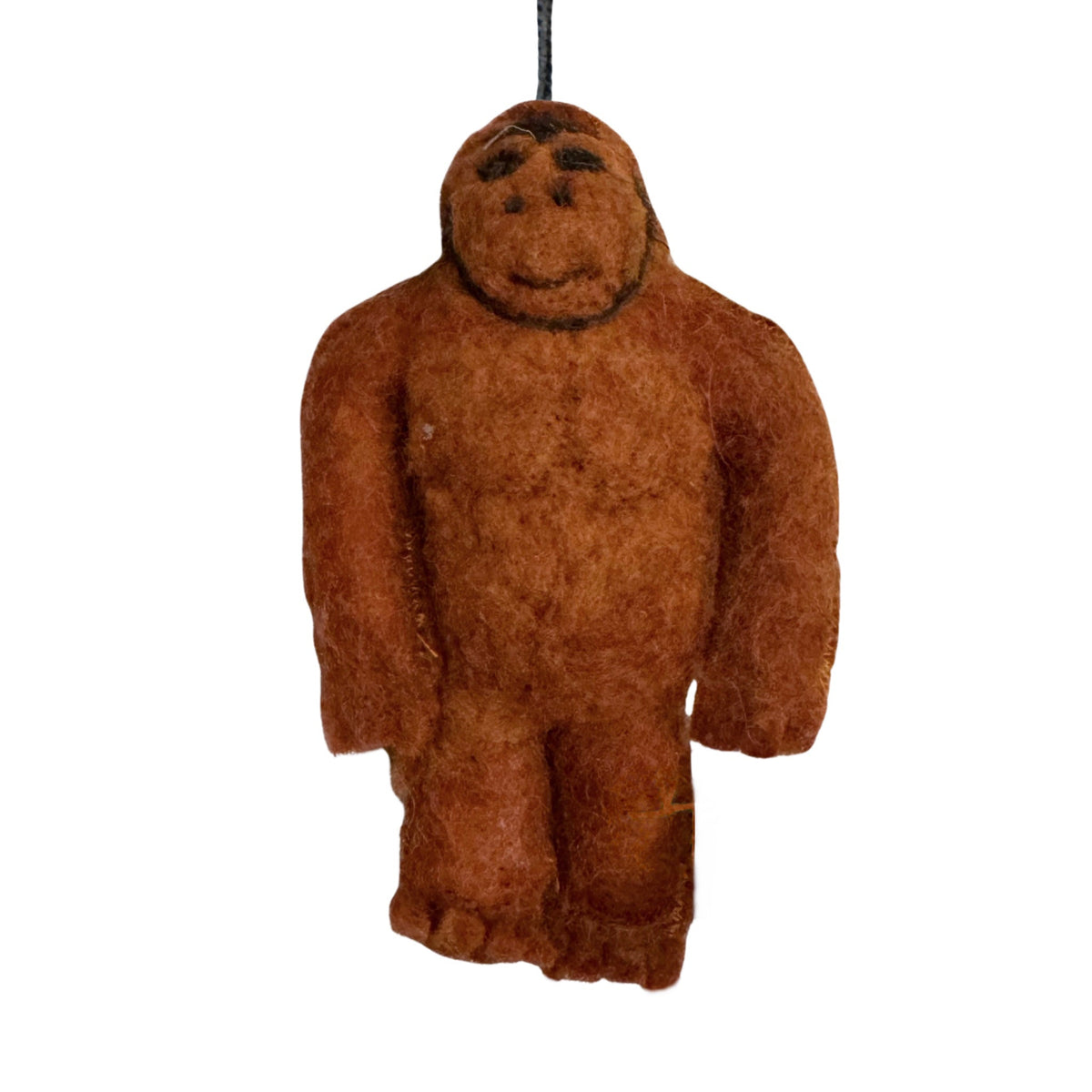 Big Foot Felt Ornament - bubblegum market