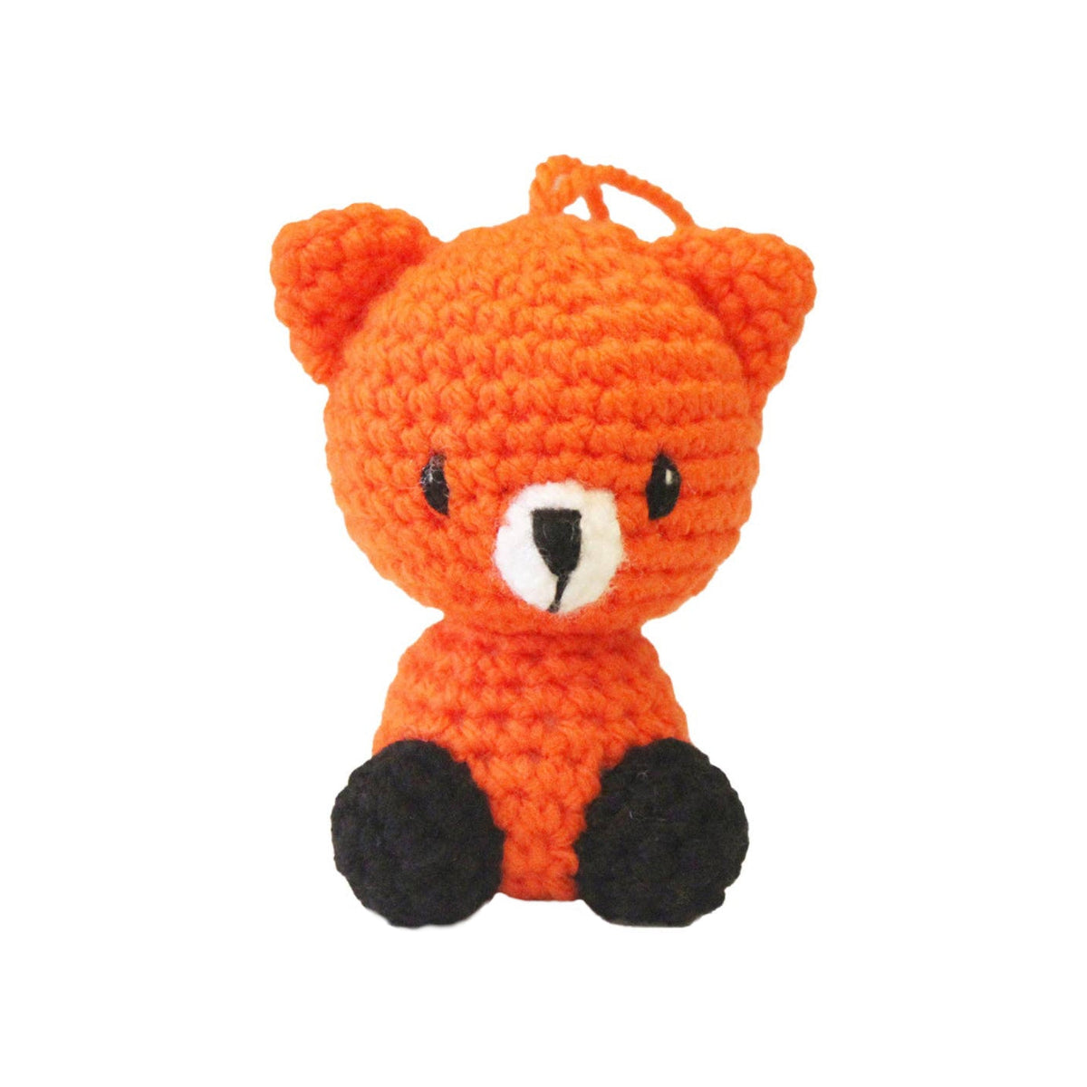 Knit Fox Ornament