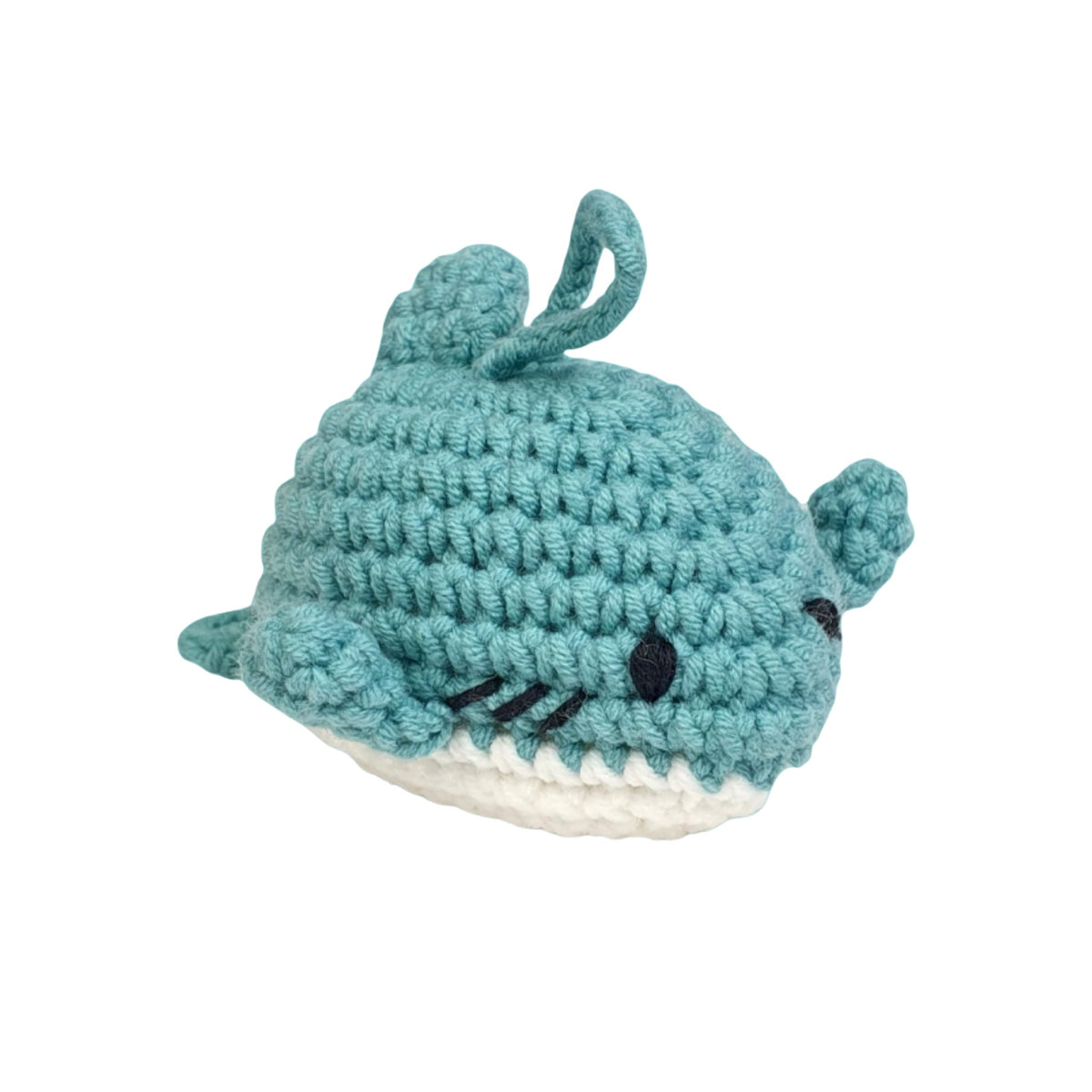 Knit Shark Ornament