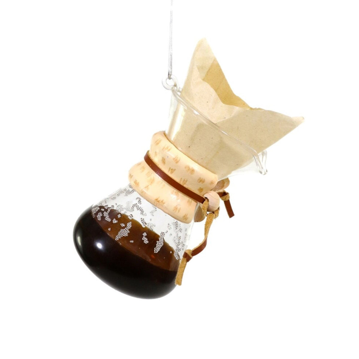 Pour Over Coffee Maker Ornament 4.5"