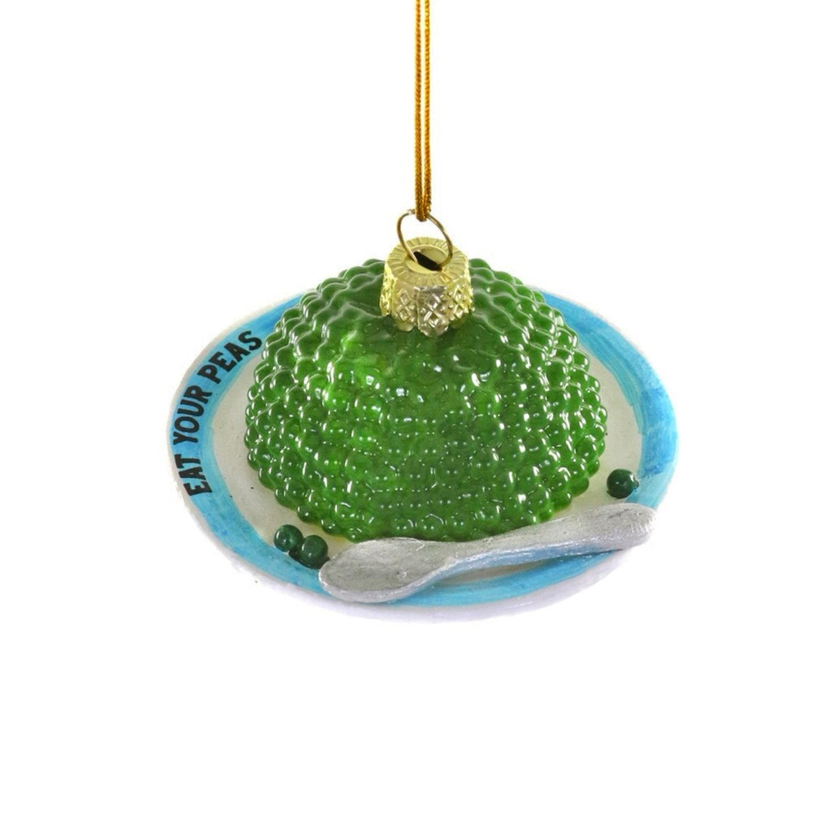 Eat Your Peas Ornament 2.5"