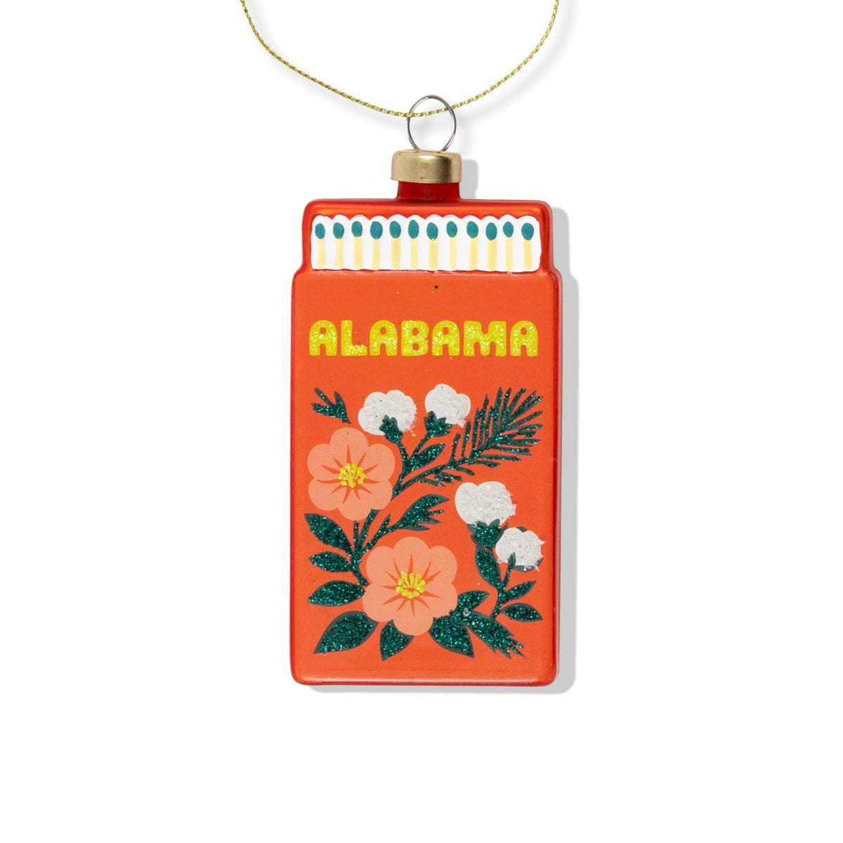 Alabama Matchbook Ornament 3.5"