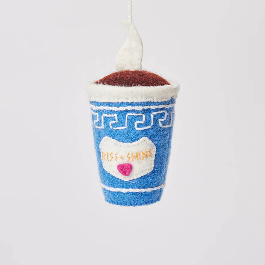 NYC-Rise-and-Shine-Blue-Coffee-Cup-Felt-Ornament-Craftspring