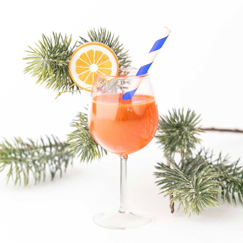 Aperitif Boxed Glass Ornament 5" - bubblegum market