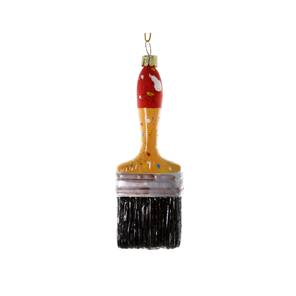Artist's Paintbrush Ornament 4.5" - bubblegum market