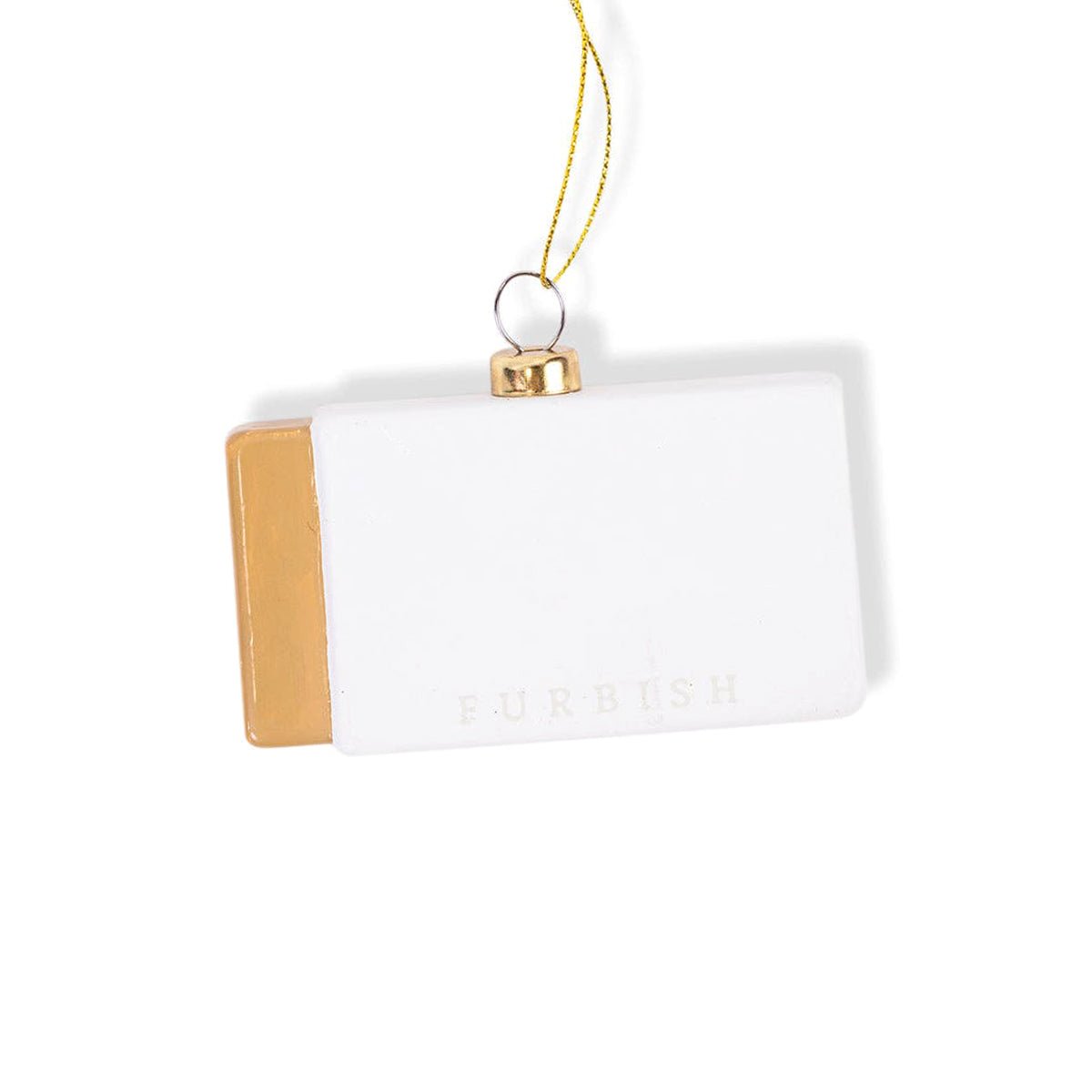 Aspen Matchbook Ornament 3.5" - bubblegum market