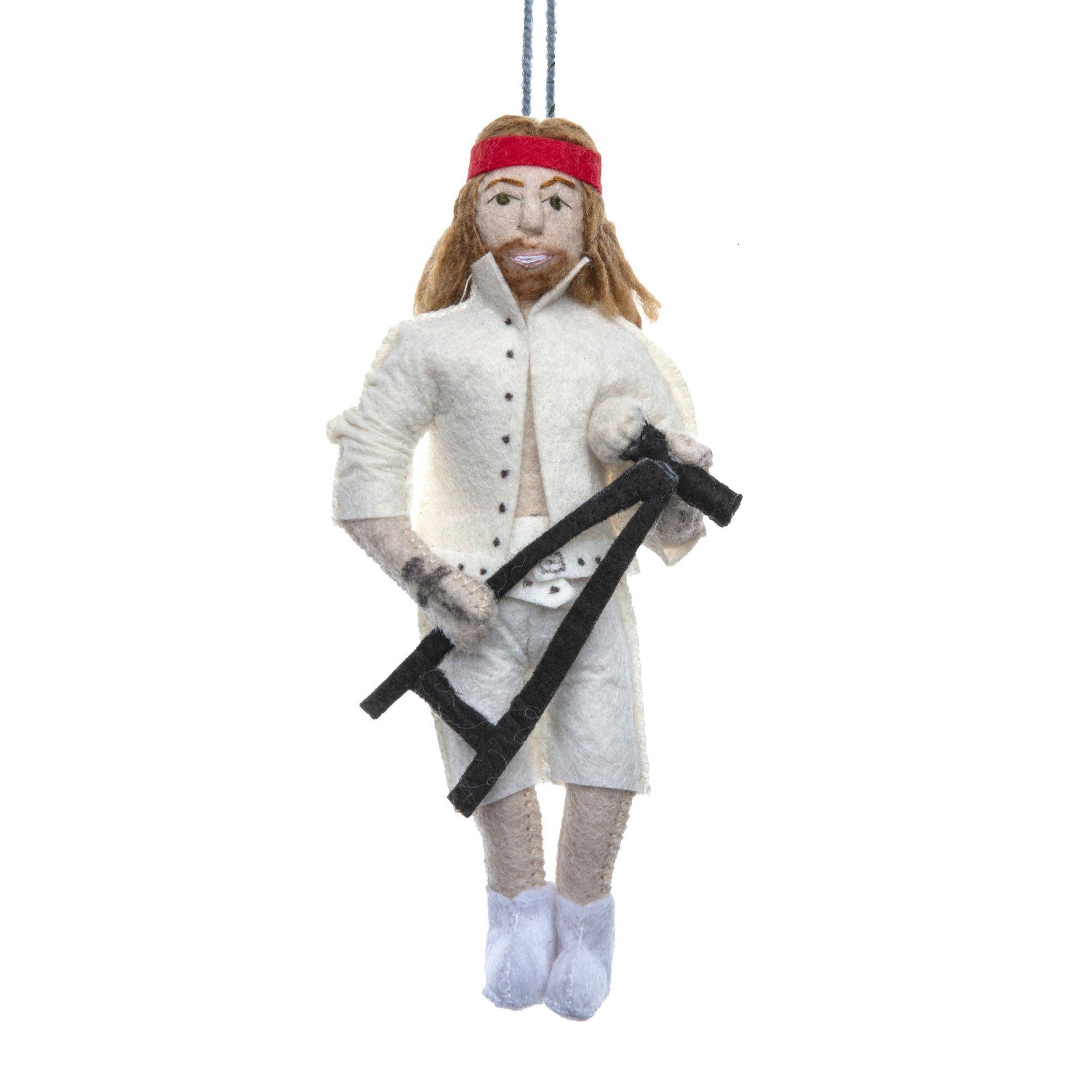 Axl Rose Felt Ornament - bubblegum market