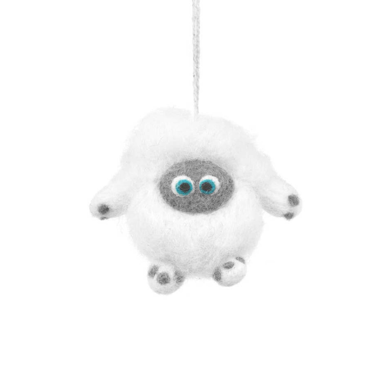 Baby Yeti Felt Ornament 3" - bubblegum market