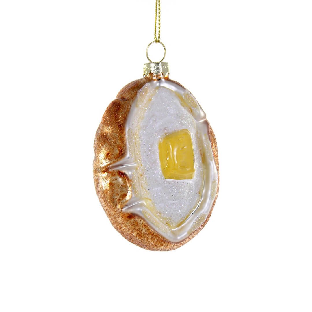 Baked Potato with Butter Ornament 3.5" - bubblegum market