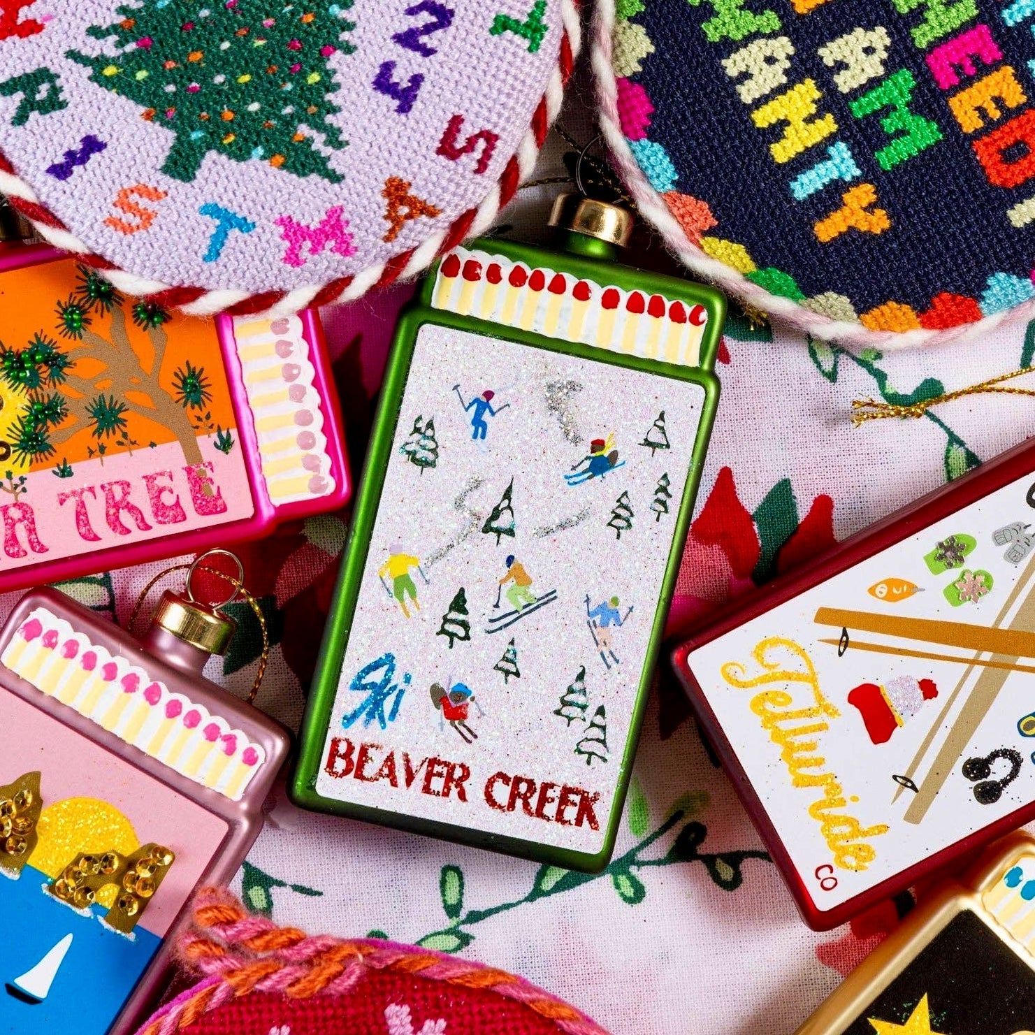 Beaver Creek Matchbook Ornament 3.5" - bubblegum market