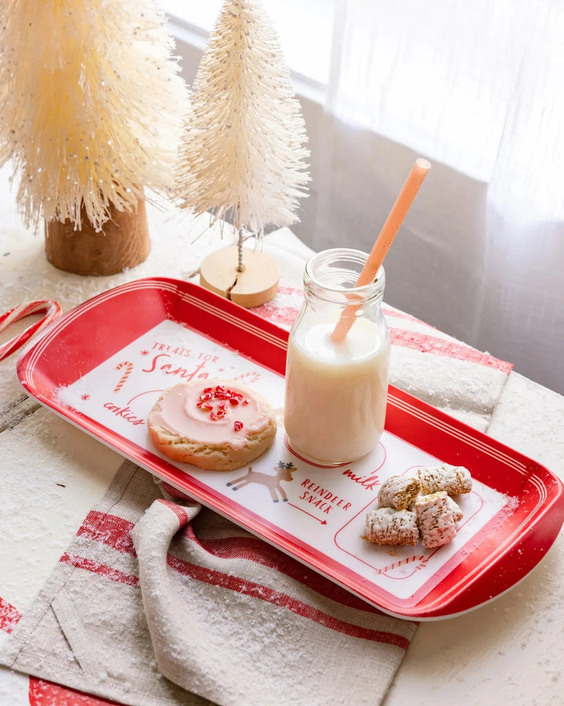 Believe Christmas Santa Cookie Mini Melamine Tray - bubblegum market