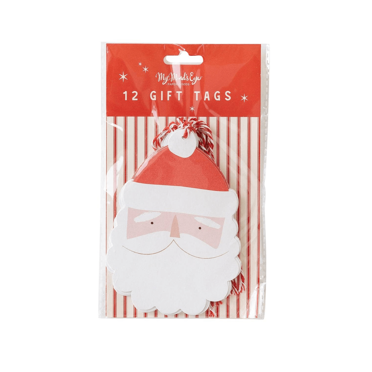 Believe Santa Oversized Gift Tags - bubblegum market