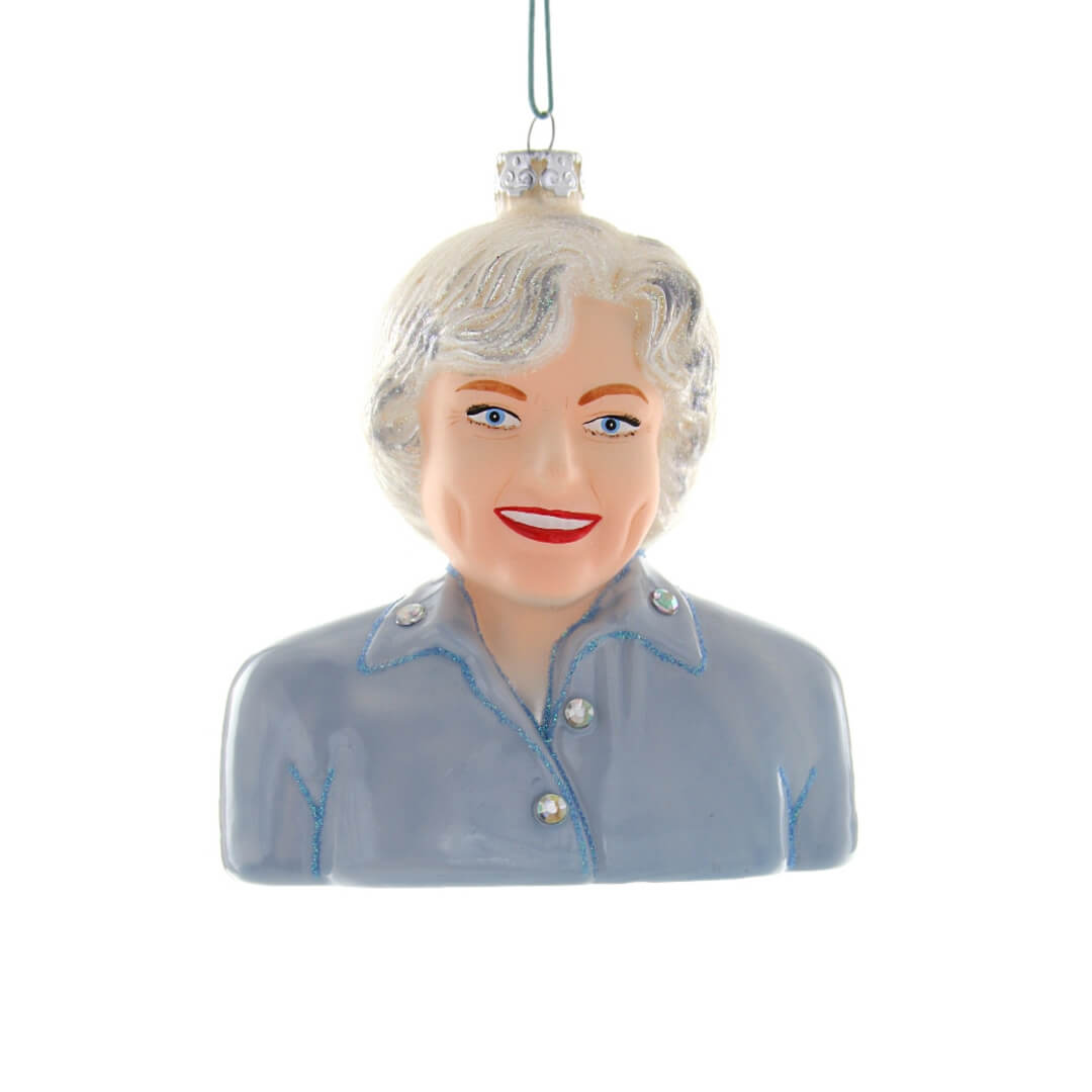 Betty White Ornament 4.75" - bubblegum market
