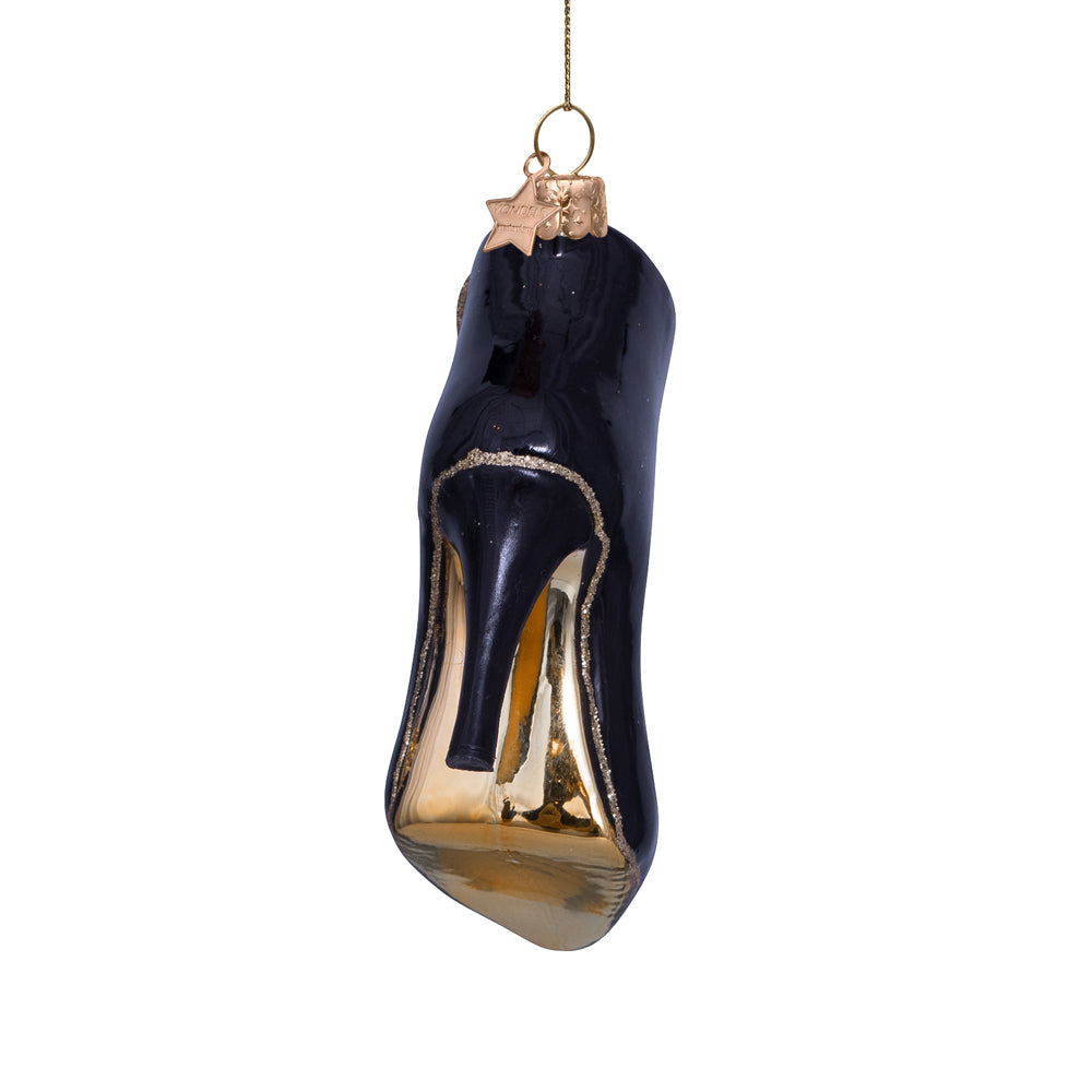 black-high-heel-heeled-boot-ornament-vondels-christmas-side-view-bottom-view