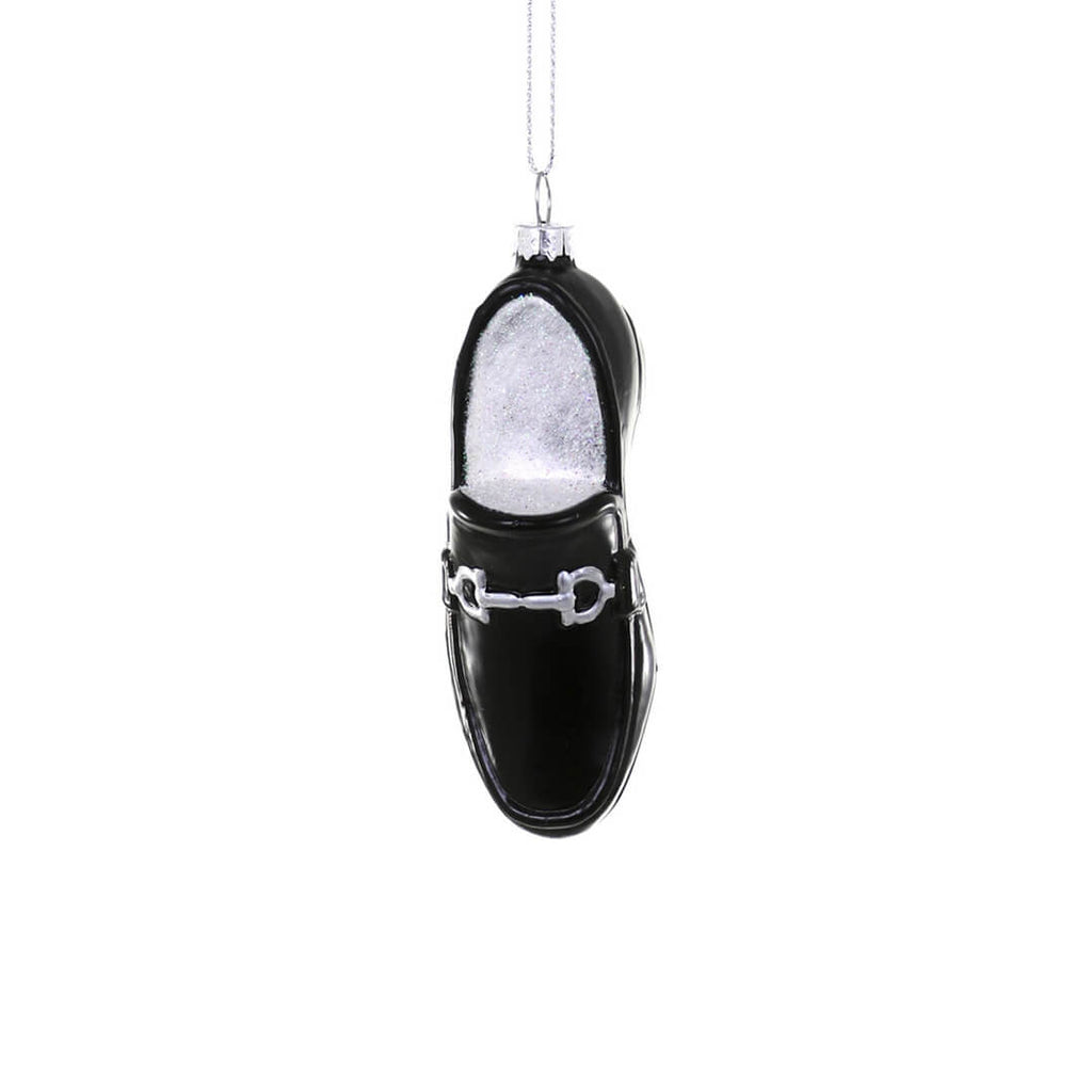 black-silver-loafer-shoe-fashion-ornament-modern-cody-foster-christmas