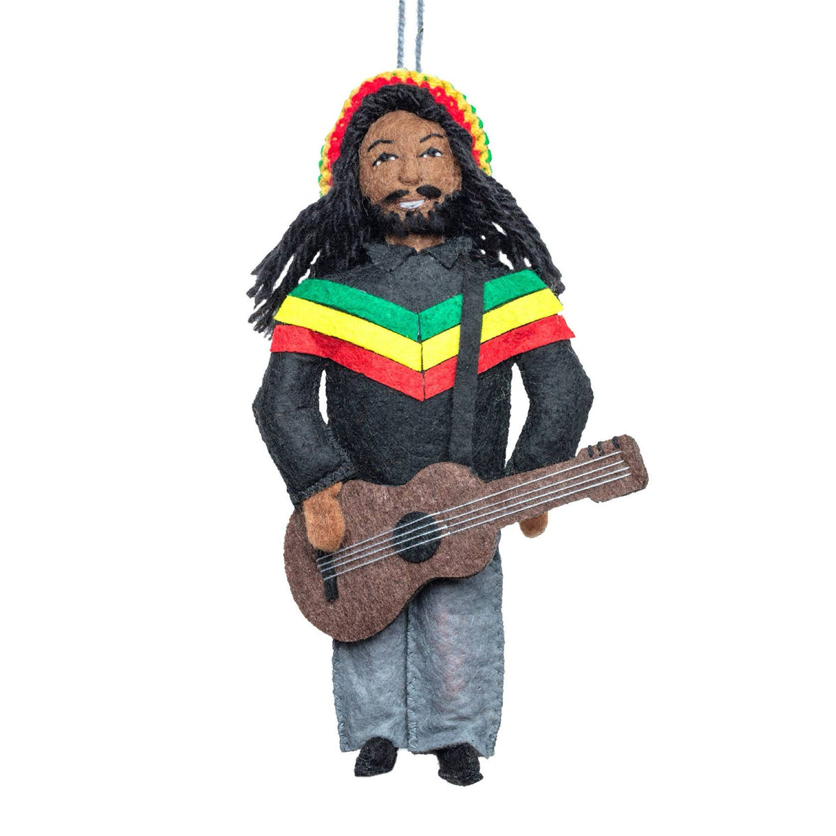 Bob Marley Felt Ornament - bubblegum market