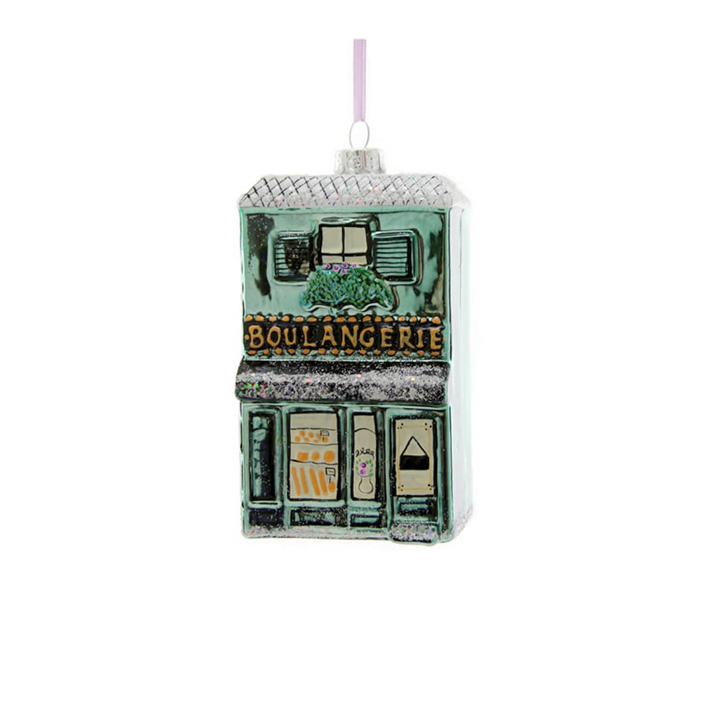 Boulangerie Shop Glass Ornament 4.5" - bubblegum market