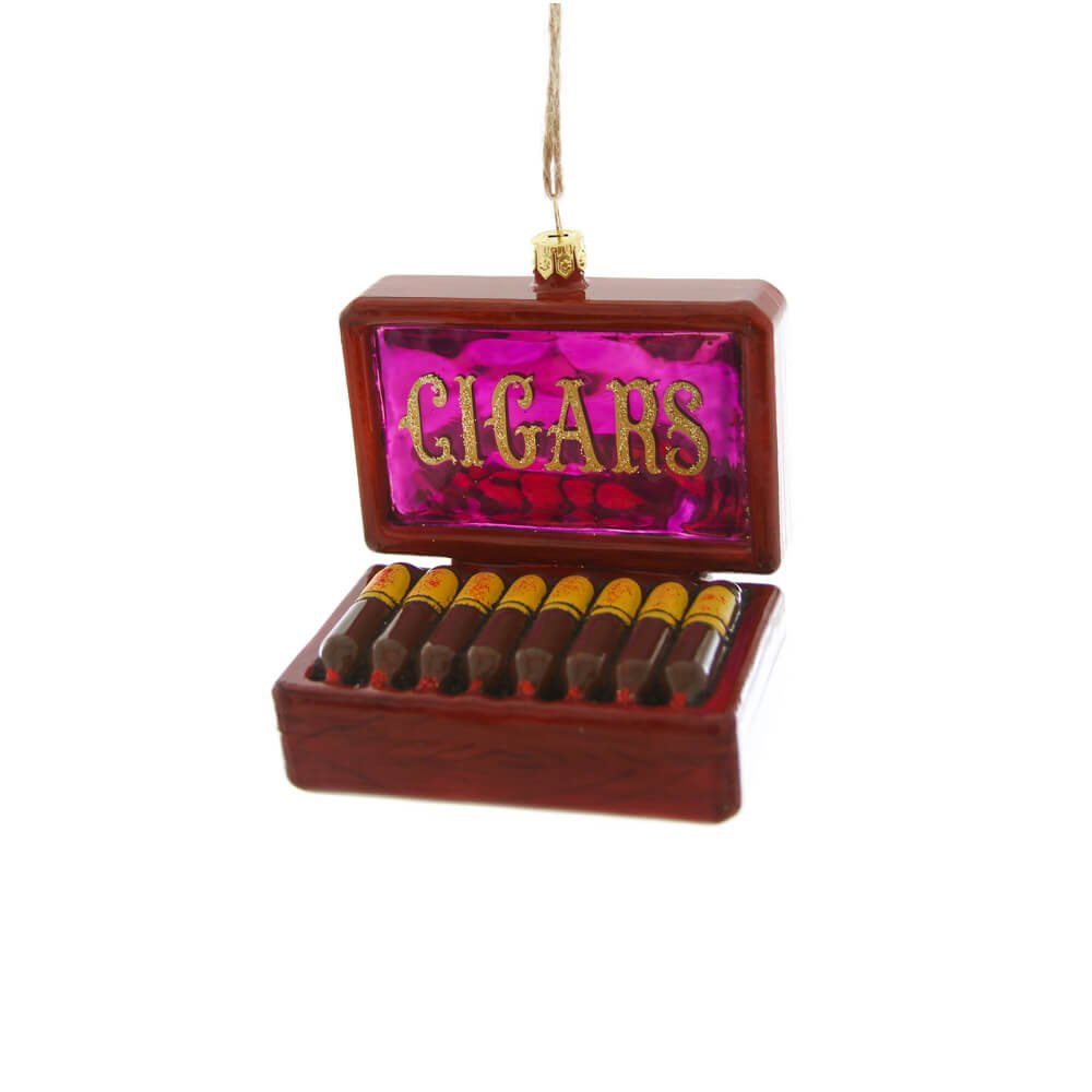 Box of Cigars Ornament 3.5" - bubblegum market